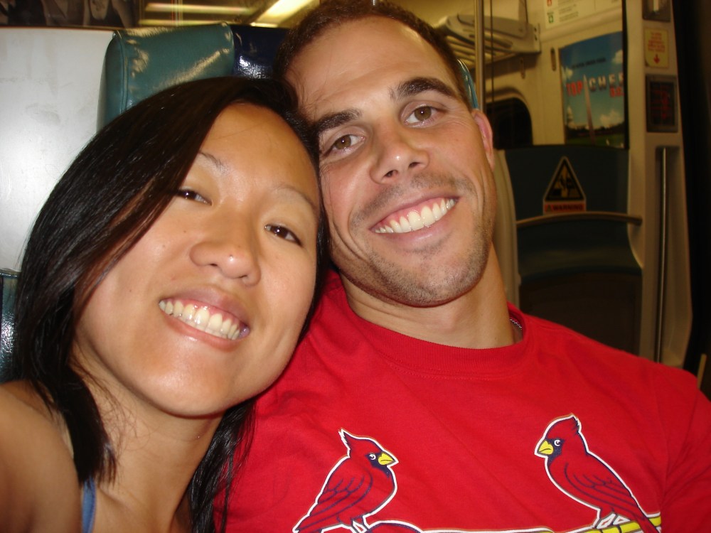 All aboard the Metro North...barely...en route to Westchester airport at 2am