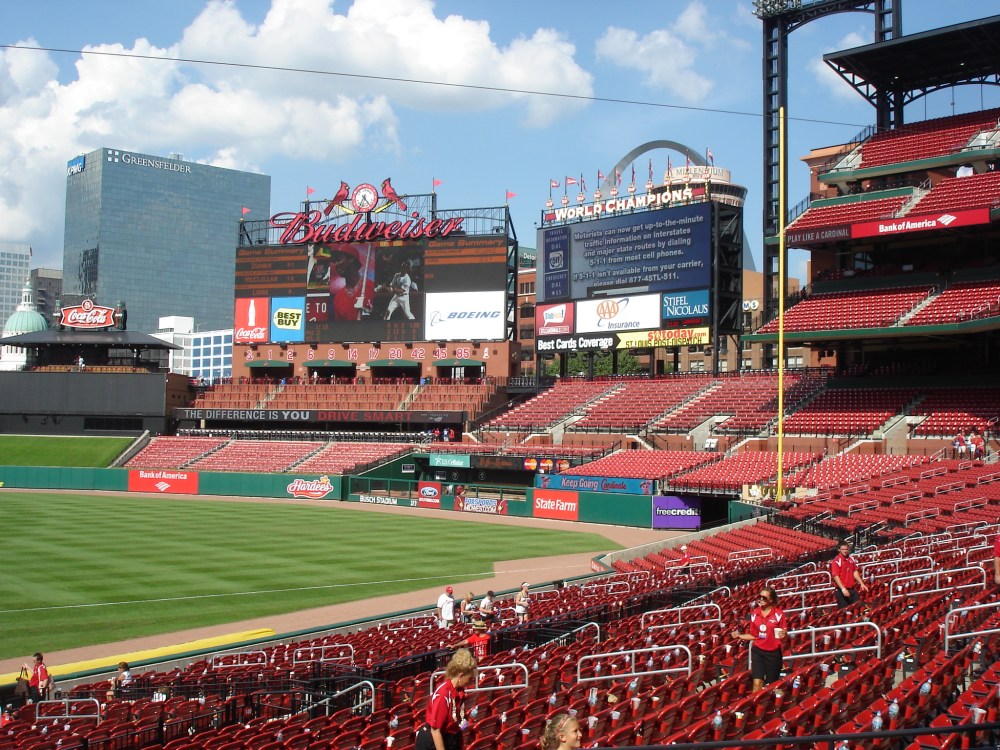Busch Stadium - we made it!