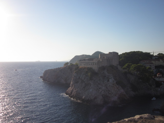 A view of the fortress from the City Walls...I wouldn't mind being held captive here