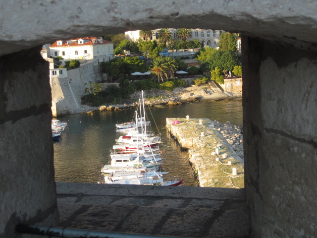 Cool views from within the City Walls