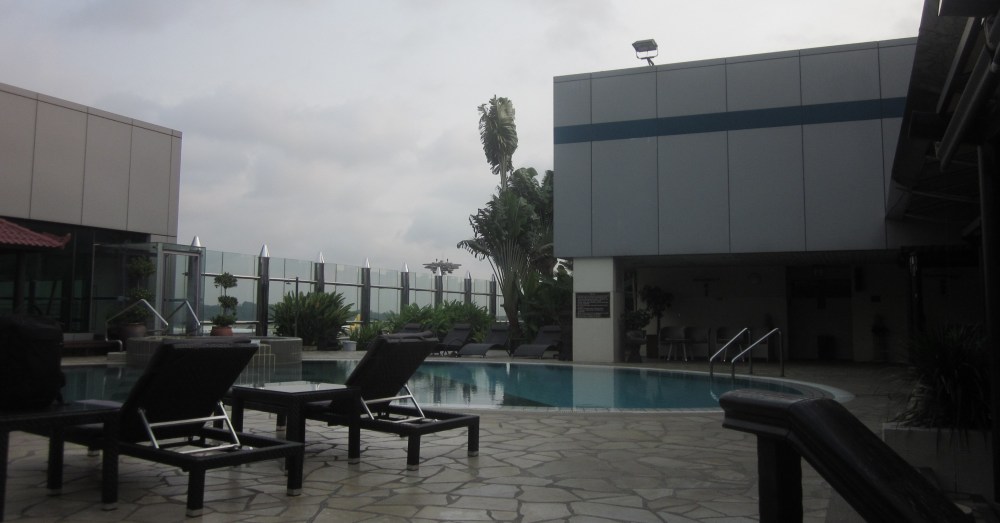 Changi Airport Rooftop Pool