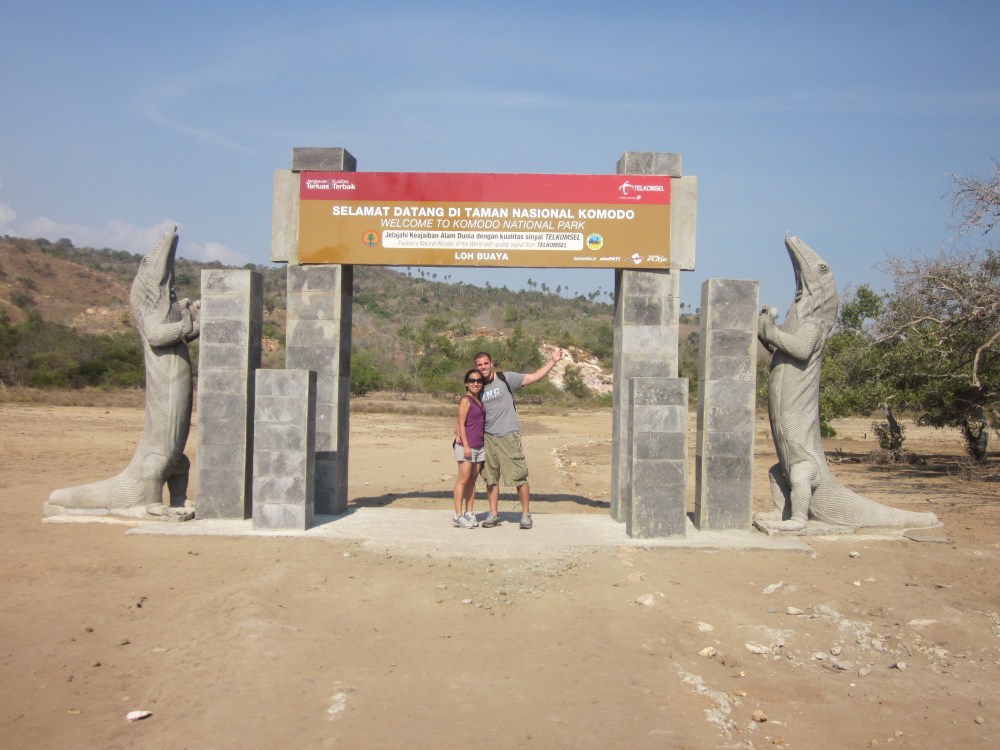 Komodo National Park Entrance