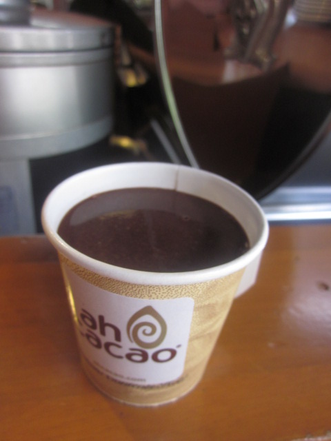 From an adorable chocolate shop called 