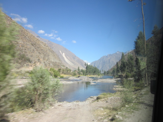 The view on our drive to Km 82, the starting point of our 26-mile hike