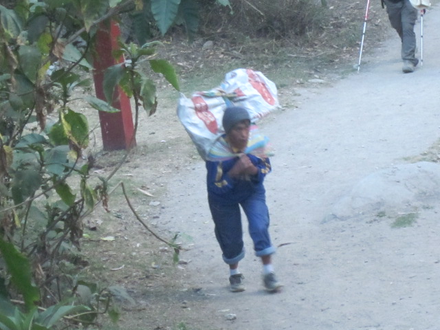 "Porter to your left!"  These guys raced up and down hills and were our heroes.