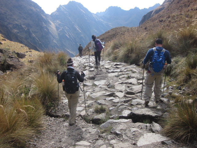 And, back down we go