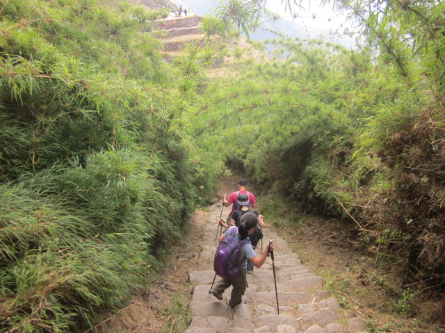 And this is why they named the 3 straight hours of downhill steps "tourist killer"