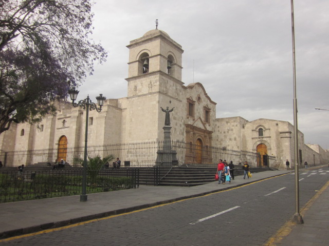 The Church of St Francis of Assisi, one of the many colonial style churches in Arequipa