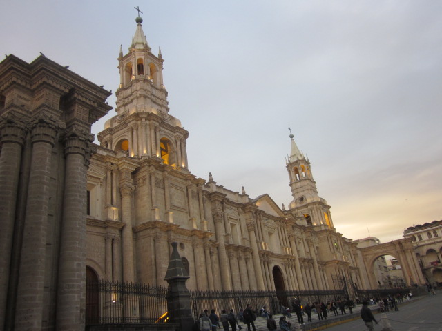 Cathedral at dusk