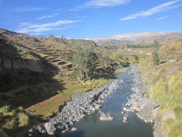 Outside Chivay, valleys would soon morph into dramatic canyon walls