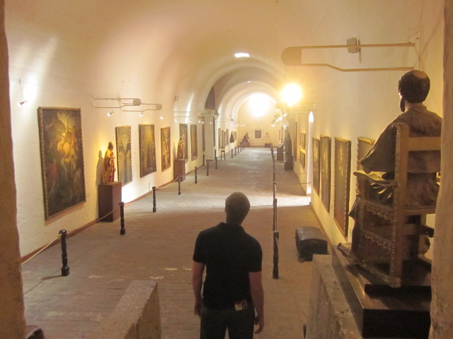 The monastery included a really nice gallery of religious paintings and artifacts