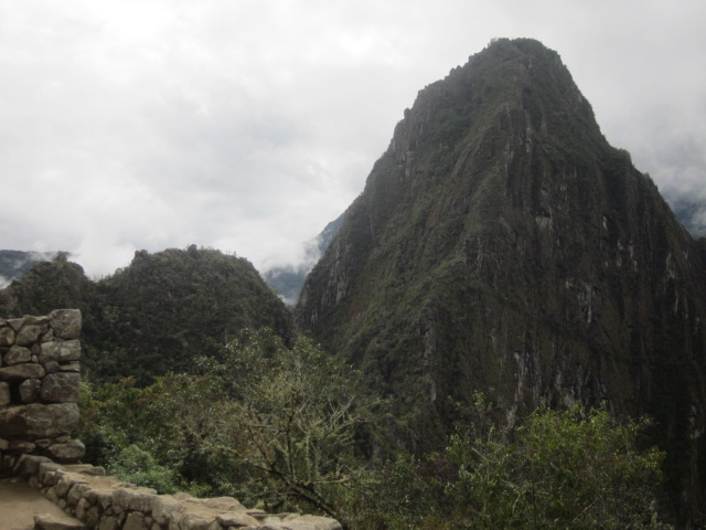 Our nemesis, Huayna Picchu from down at Machu Picchu