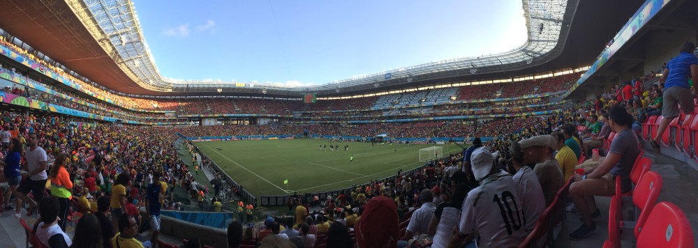 Inside the Arena Pernambuco