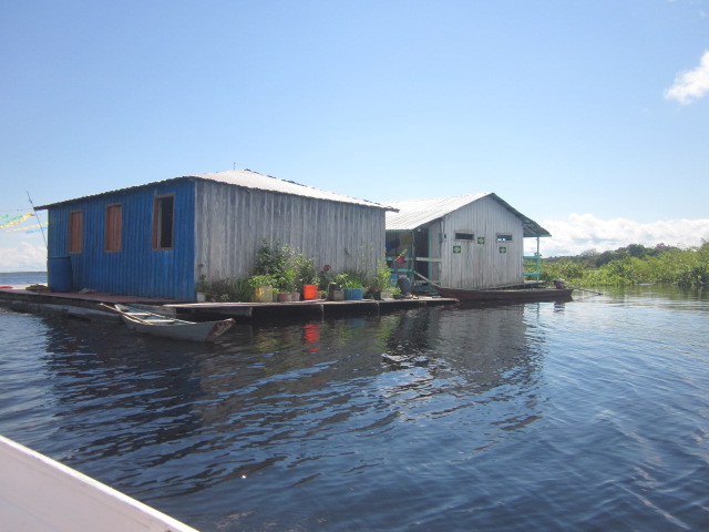 Floating convenience store which also (to us) served as a bar