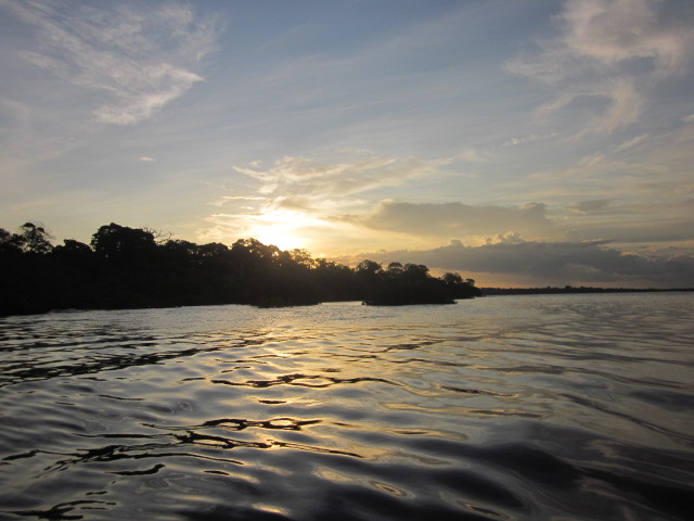 Tarzan actually tried to convince us we were lost en route to the sunset...