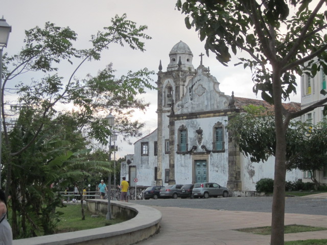 Another one of the many pretty churches in Olinda