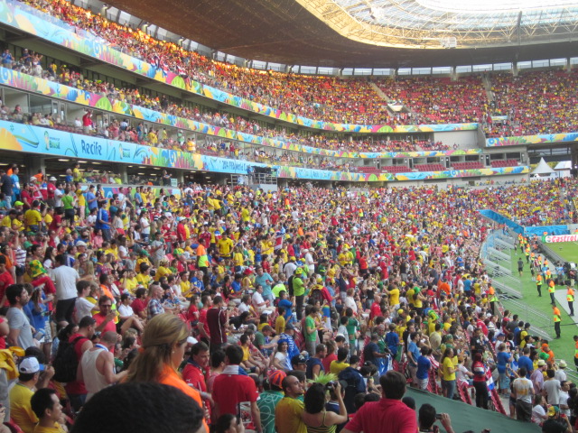 Ole, ole ole ole...ticos!  Ticos!