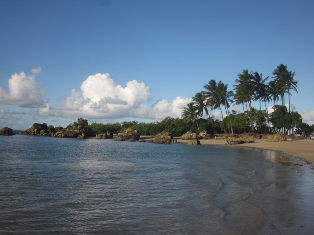 Beach #2, the most popular beach on the island
